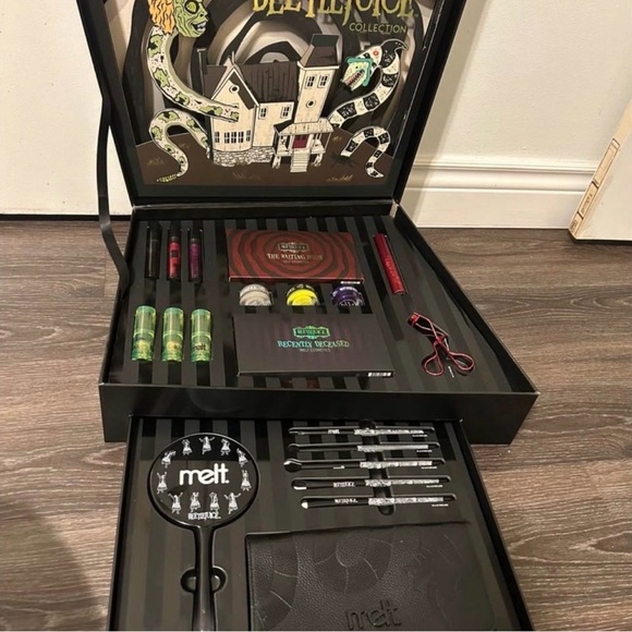 Melt Cosmetics Other - Melt Cosmetics Beetlejuice PR Collection with Black and Green Accents